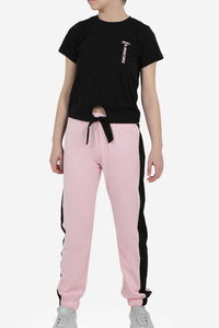 Slazenger - Slazenger DEXTER IN Kız Çocuk Siyah Eşofman Takımı