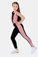 Slazenger - Slazenger DIMAS Kız Çocuk Siyah Tayt Takım