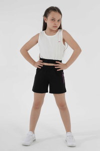 Slazenger - Slazenger DIODATO IN Kız Çocuk Beyaz Eşofman Takımı