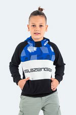 Slazenger - Slazenger DRAGICA IN Unisex Çocuk Kapüşonlu Cepli Siyah Sweatshırt Slazenger - Slazenger DRAGICA IN Unisex Çocuk Kapüşonlu Cepli Siyah Sweatshırt