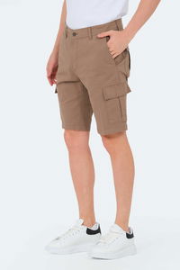 Slazenger - Slazenger EARNINGS Erkek Cepli Kargo Toprak Şort Slazenger - Slazenger EARNINGS Erkek Cepli Kargo Toprak Şort