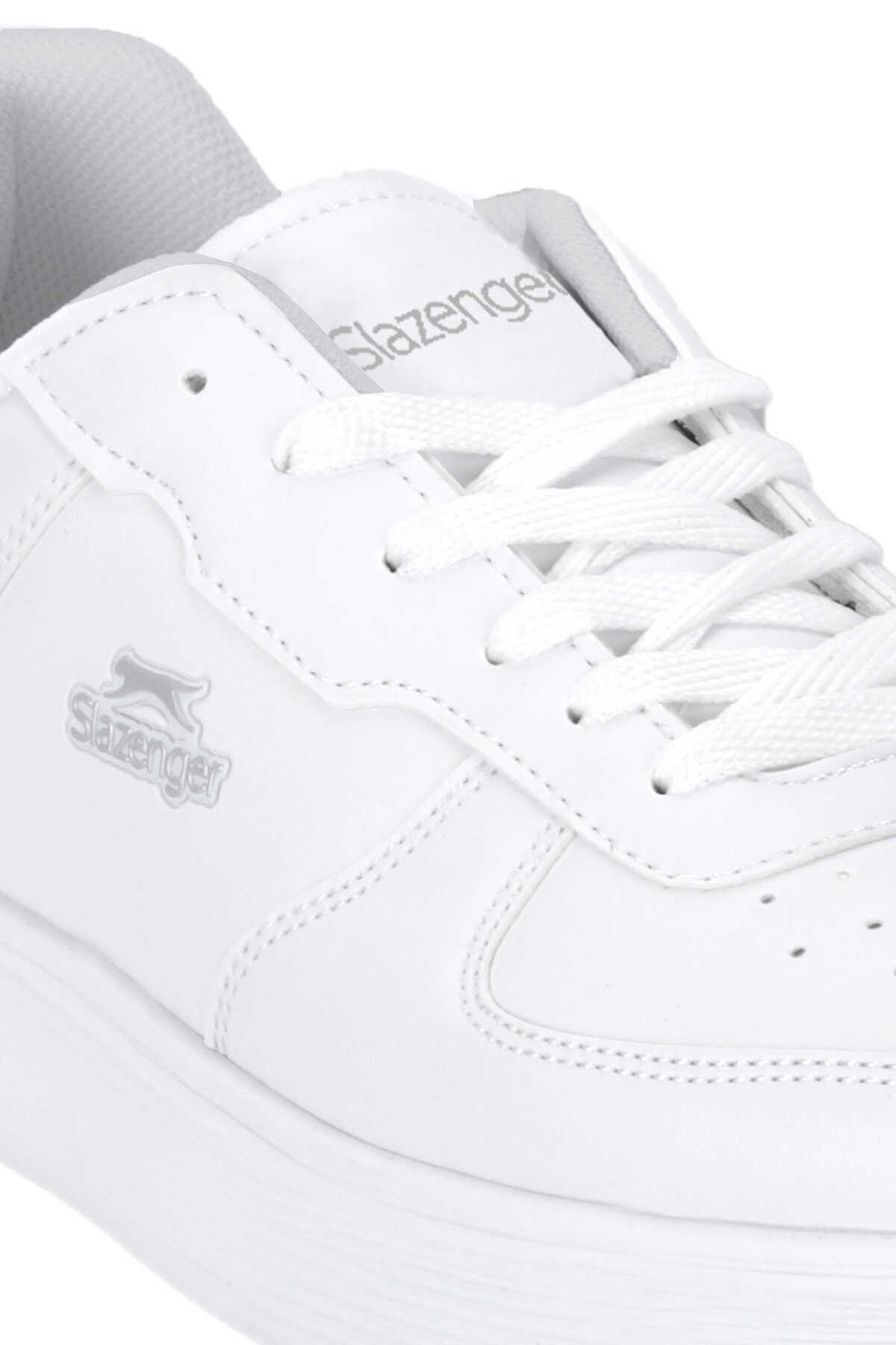 Slazenger EASYMOVE I Erkek Büyük Beden Beyaz Günlük Spor Ayakkabısı - 4