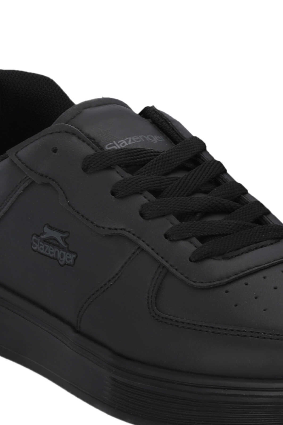 Slazenger EASYMOVE I Erkek Büyük Beden Siyah / Siyah Günlük Spor Ayakkabısı - 4