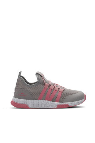 Slazenger EBBA I Kız Çocuk  Gri / Pembe Sneaker 