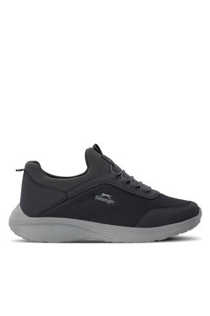 Slazenger EBONY I Erkek Koyu Gri Koşu & Yürüyüş Spor Ayakkabısı