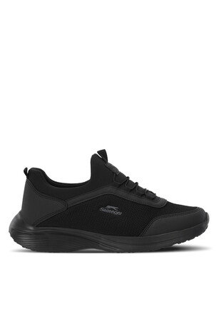 Slazenger EBONY I Erkek Siyah / Siyah Koşu & Yürüyüş Spor Ayakkabısı