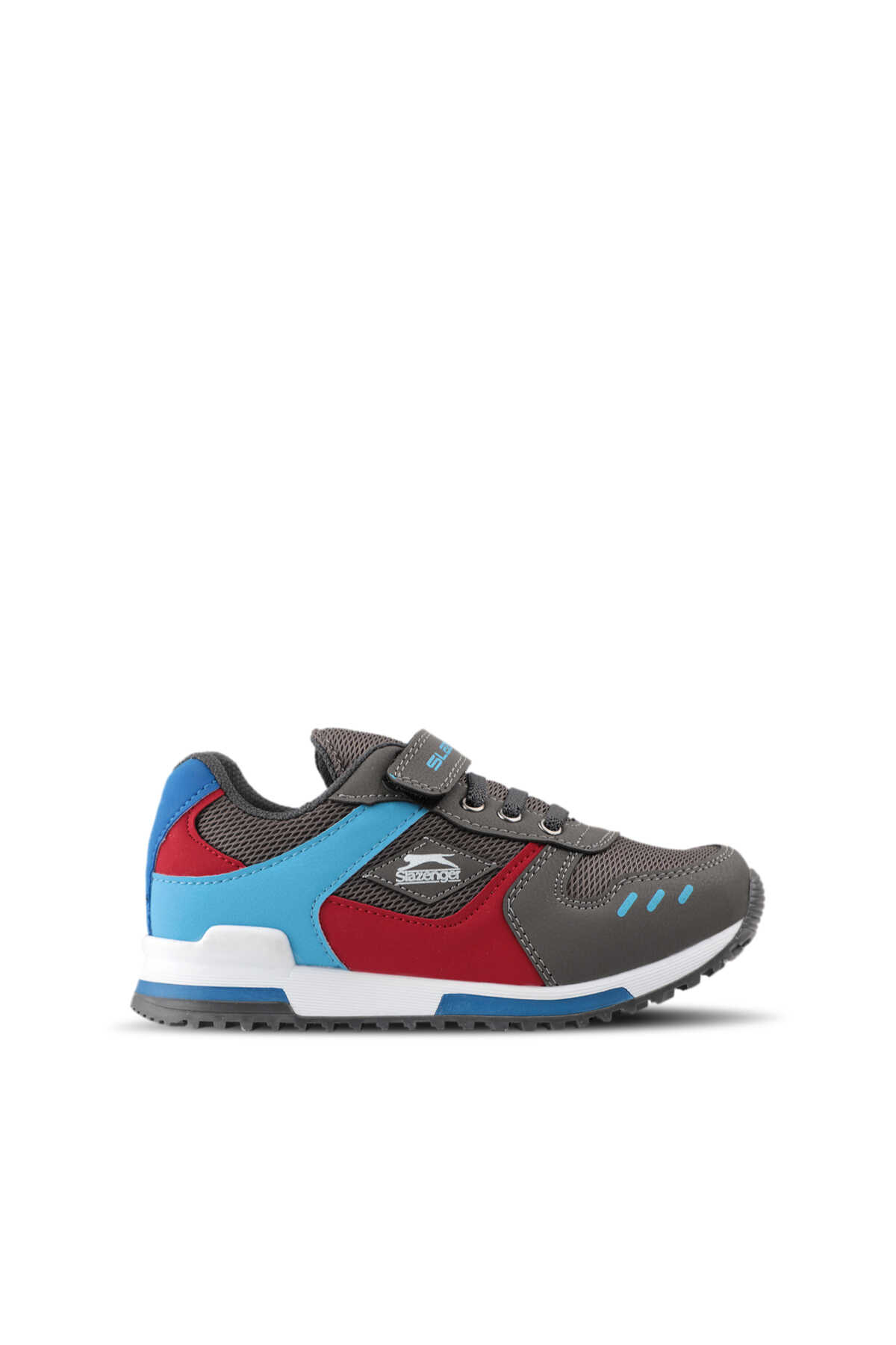Slazenger - Slazenger EDMOND KTN Erkek Çocuk Sneaker Ayakkabı Koyu Gri