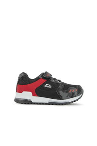 Slazenger - Slazenger EDMOND KTN Erkek Çocuk Cırt Cırtlı Siyah Kamuflaj Sneaker