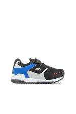 Slazenger - Slazenger EDMOND KTN Erkek Çocuk Cırt Cırtlı Siyah Sneaker