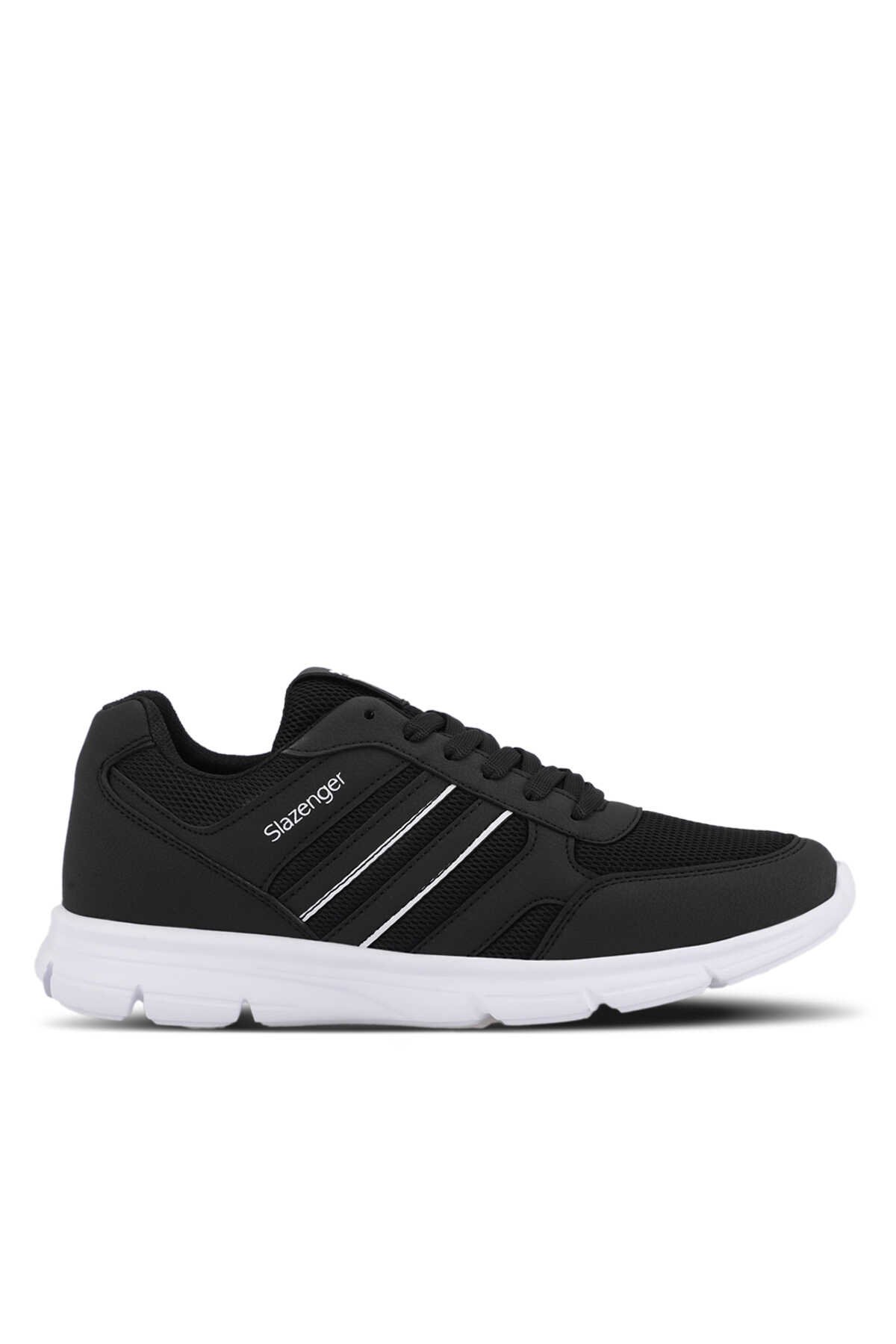 Slazenger - Slazenger EFRAT I Sneaker Erkek Ayakkabı Siyah / Beyaz