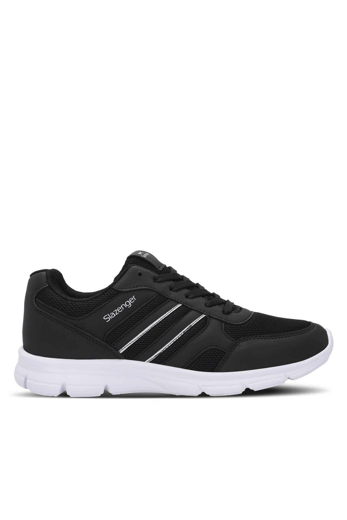 Slazenger - Slazenger EFRAT Erkek Siyah / Beyaz Koşu & Yürüyüş Spor Ayakkabısı