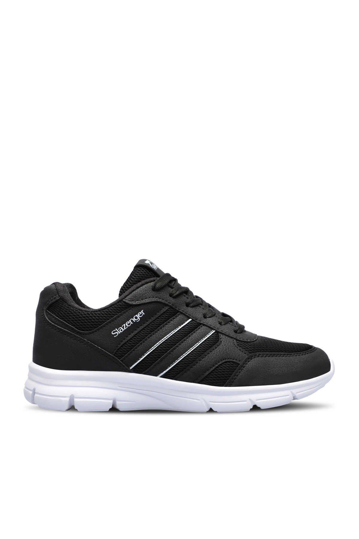 Slazenger - Slazenger EFRAT Sneaker Kadın Ayakkabı Siyah / Beyaz