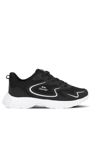 Slazenger ELIJAH I Erkek  Siyah / Beyaz Koşu & Yürüyüş Spor Ayakkabısı 