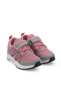 Slazenger - Slazenger ELIPS Unisex Çocuk Gri / Pembe Sneaker Slazenger - Slazenger ELIPS Unisex Çocuk Gri / Pembe Sneaker