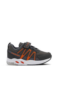 Slazenger - Slazenger ELIPS Unisex Çocuk Koyu Gri Sneaker
