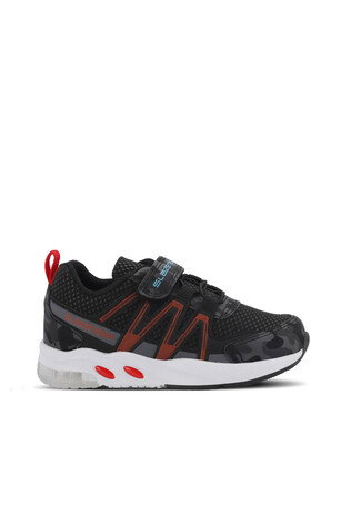 Slazenger ELIPS Unisex Çocuk  Siyah Kamuflaj Sneaker 