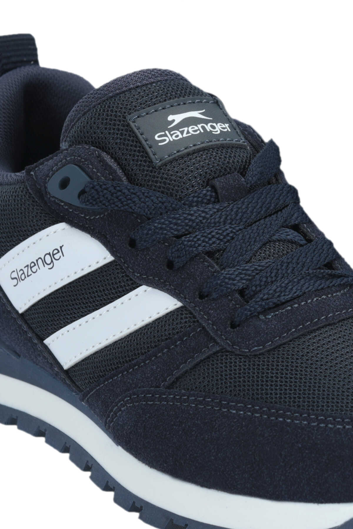 Slazenger ELITE IN Erkek Lacivert Koşu & Yürüyüş Spor Ayakkabısı - 4