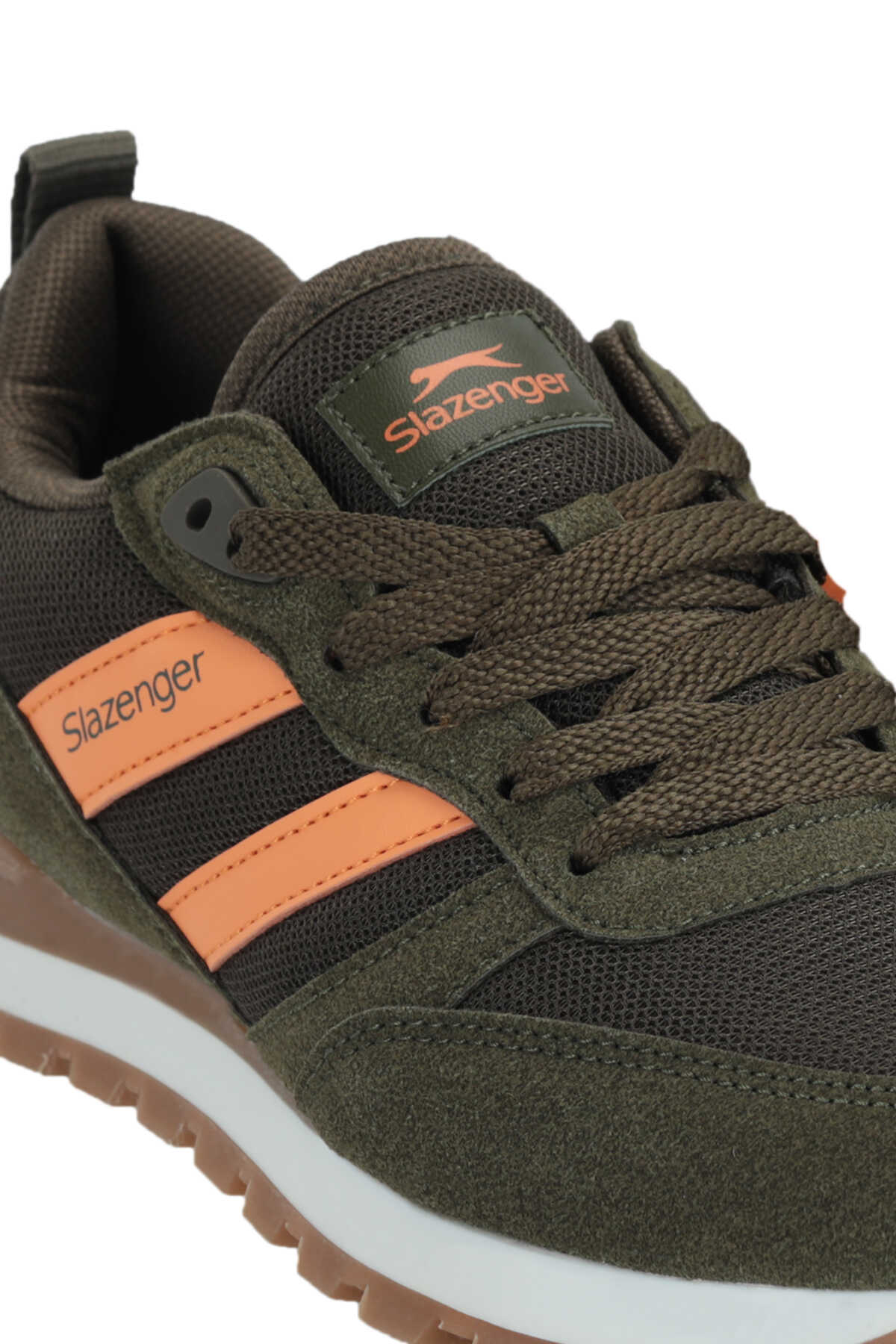 Slazenger ELITE IN Kadın Haki Koşu & Yürüyüş Spor Ayakkabısı - 4