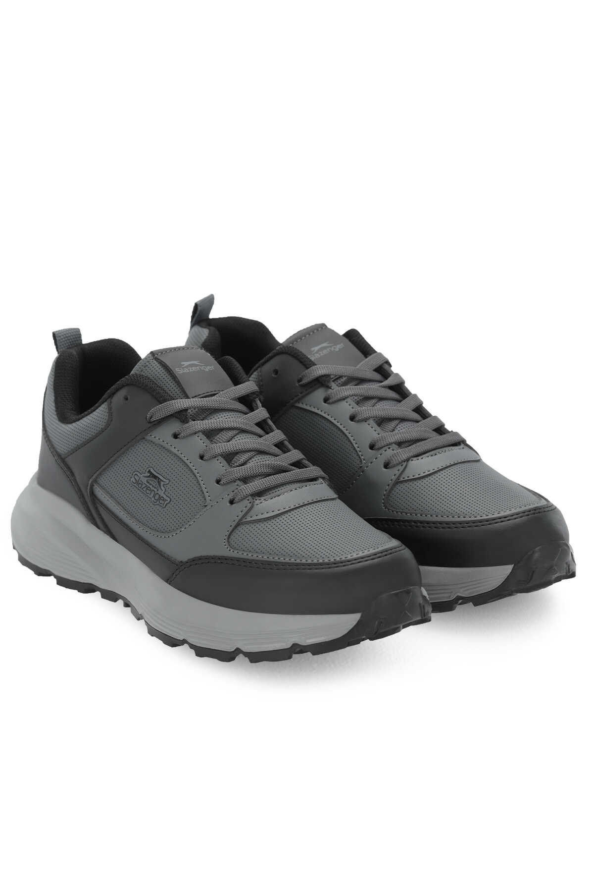 Slazenger EMBERPRO I Erkek Koyu Gri Koşu & Yürüyüş Spor Ayakkabısı - 2