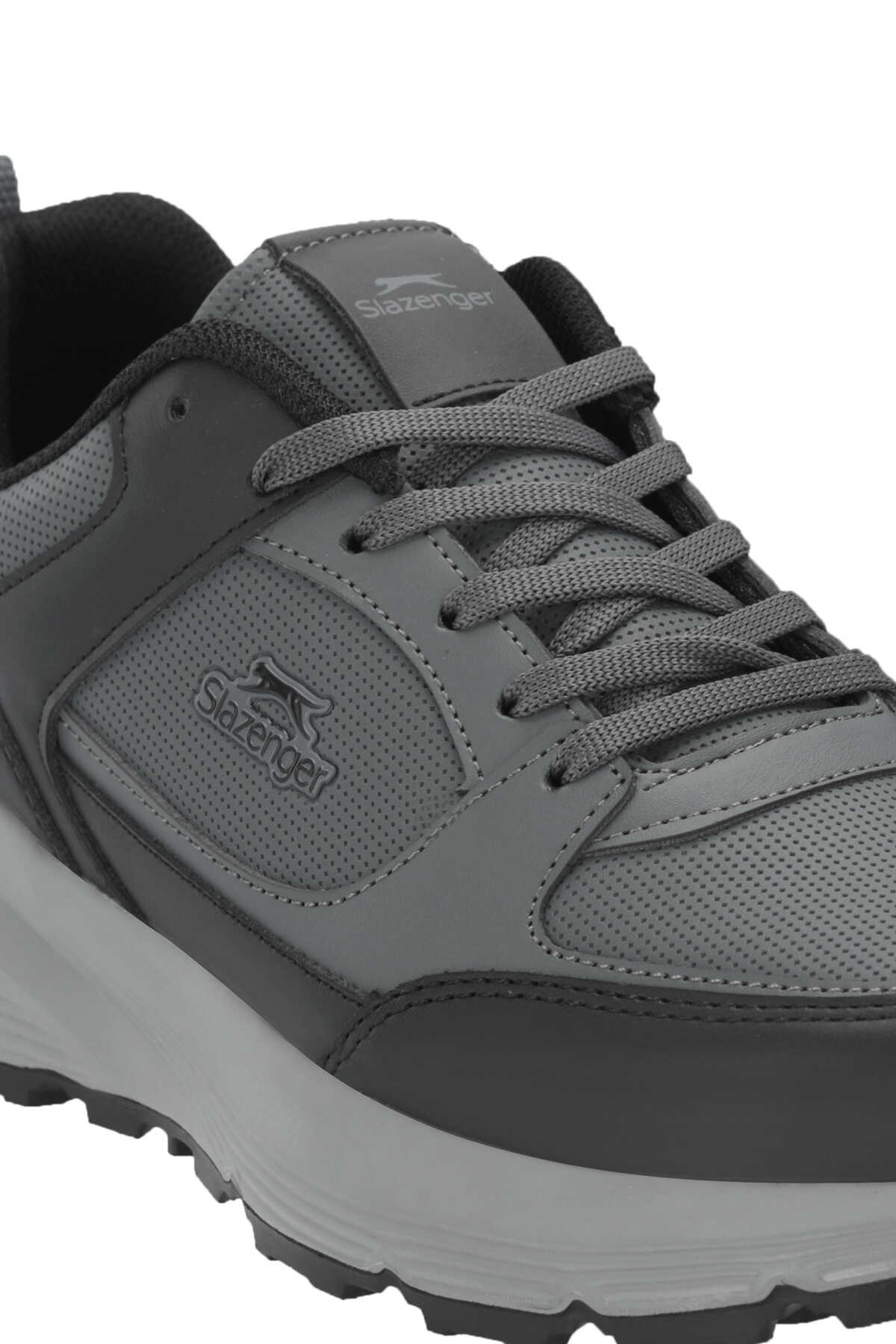 Slazenger EMBERPRO I Erkek Koyu Gri Koşu & Yürüyüş Spor Ayakkabısı - 4