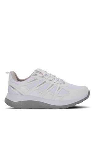 Slazenger EMEKA Erkek  Beyaz / Gri Koşu & Yürüyüş Spor Ayakkabısı 