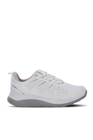 Slazenger EMEKA Kadın  Beyaz / Gri Koşu & Yürüyüş Spor Ayakkabısı 