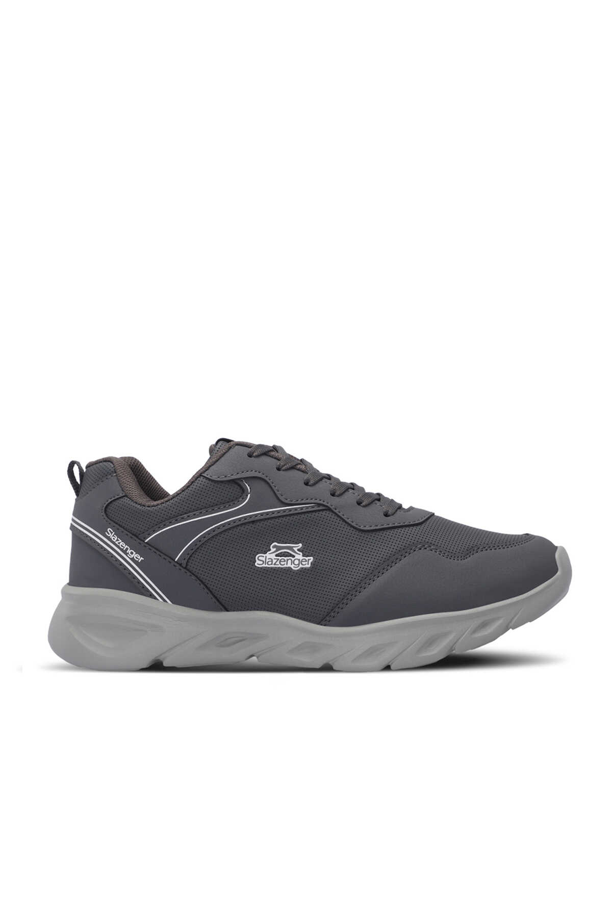 Slazenger - Slazenger ENDRICK I Kadın Koyu Gri Koşu & Yürüyüş Spor Ayakkabısı