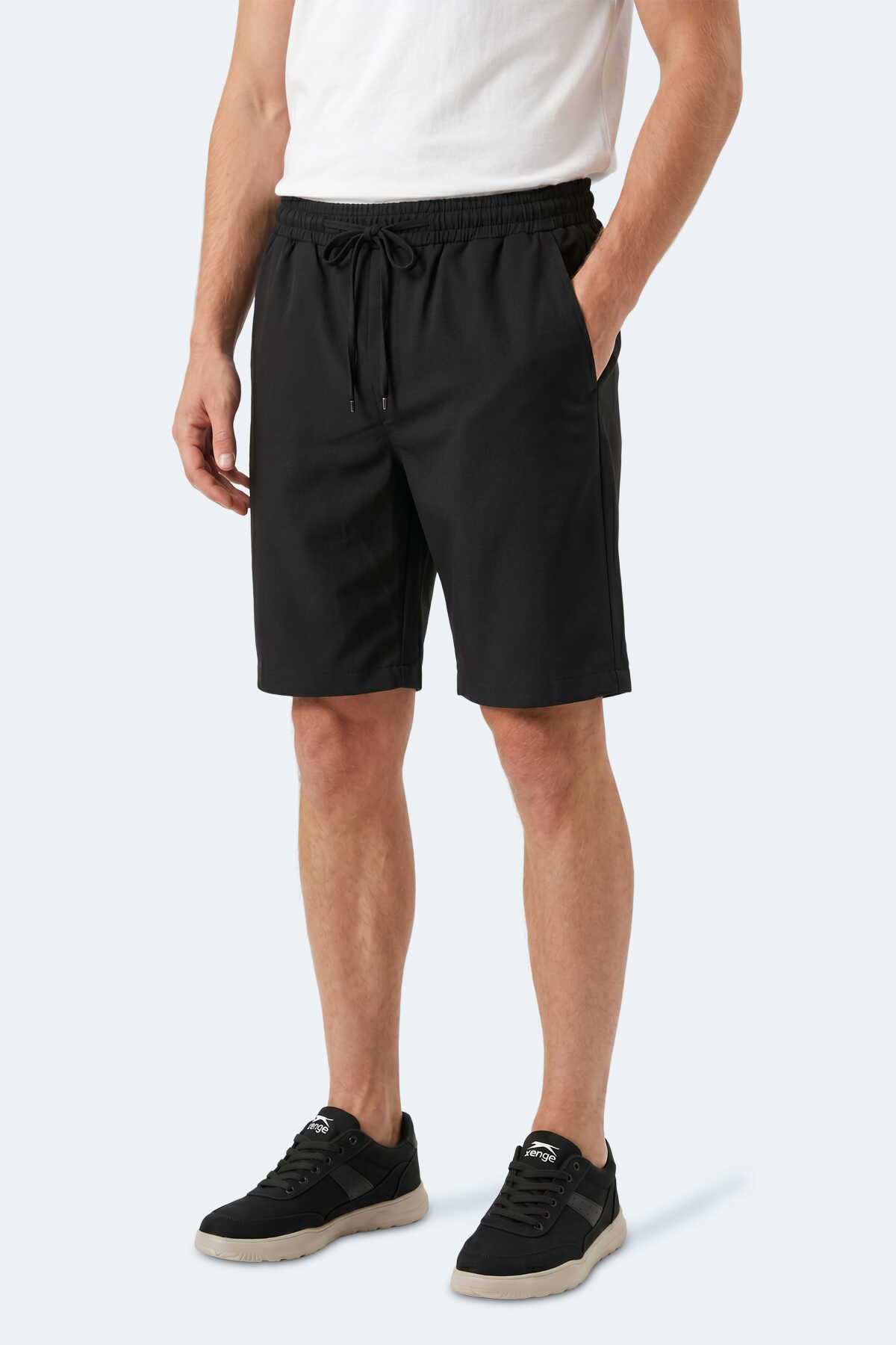 Slazenger - Slazenger ENDURO Erkek Siyah Şort