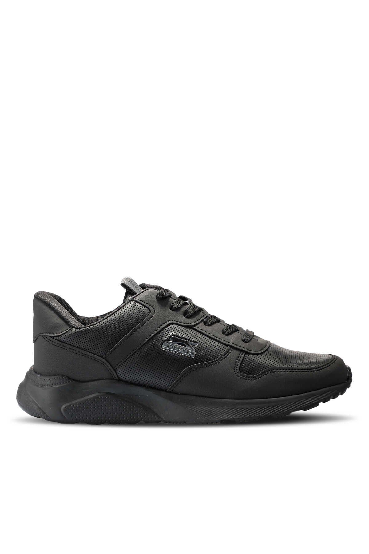 Slazenger - Slazenger ENRICA Sneaker Erkek Ayakkabı Siyah / Siyah