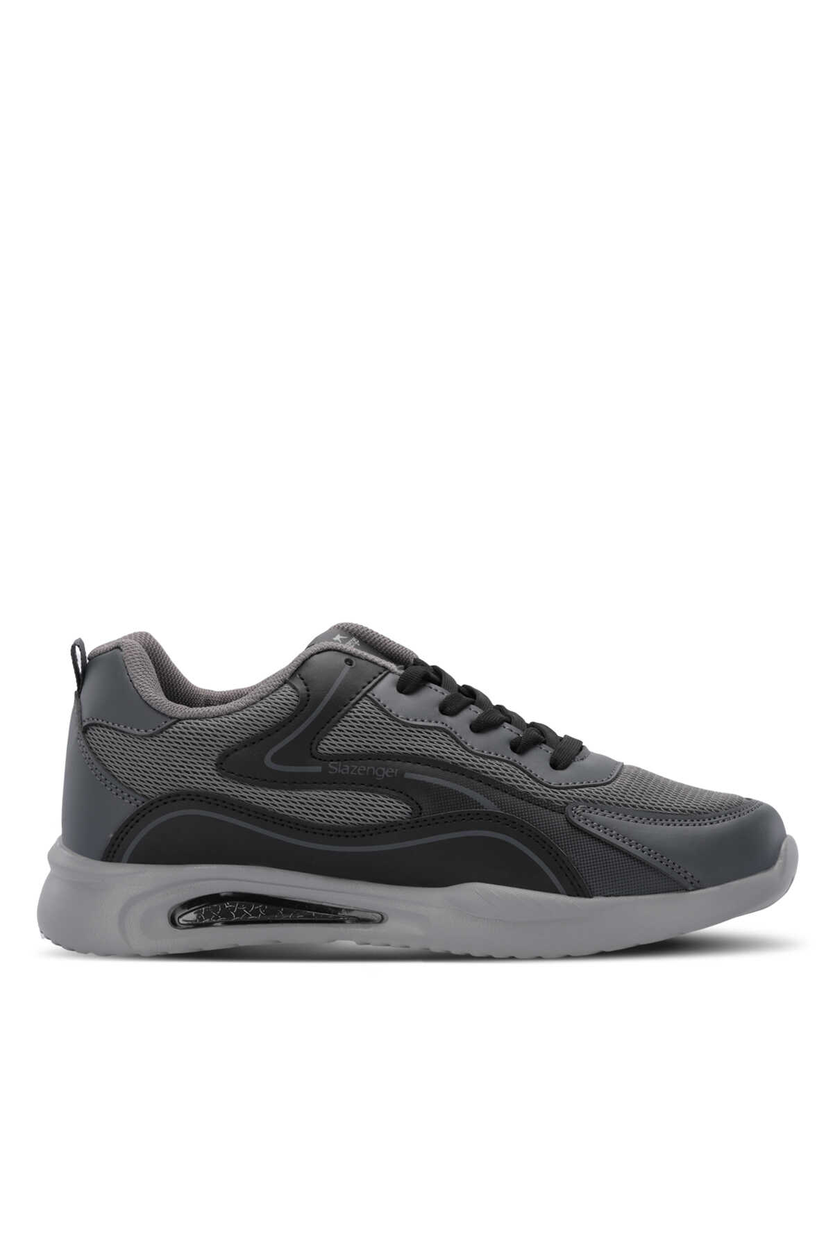 Slazenger - Slazenger ENRIQUE Erkek Sneaker Ayakkabı Koyu Gri