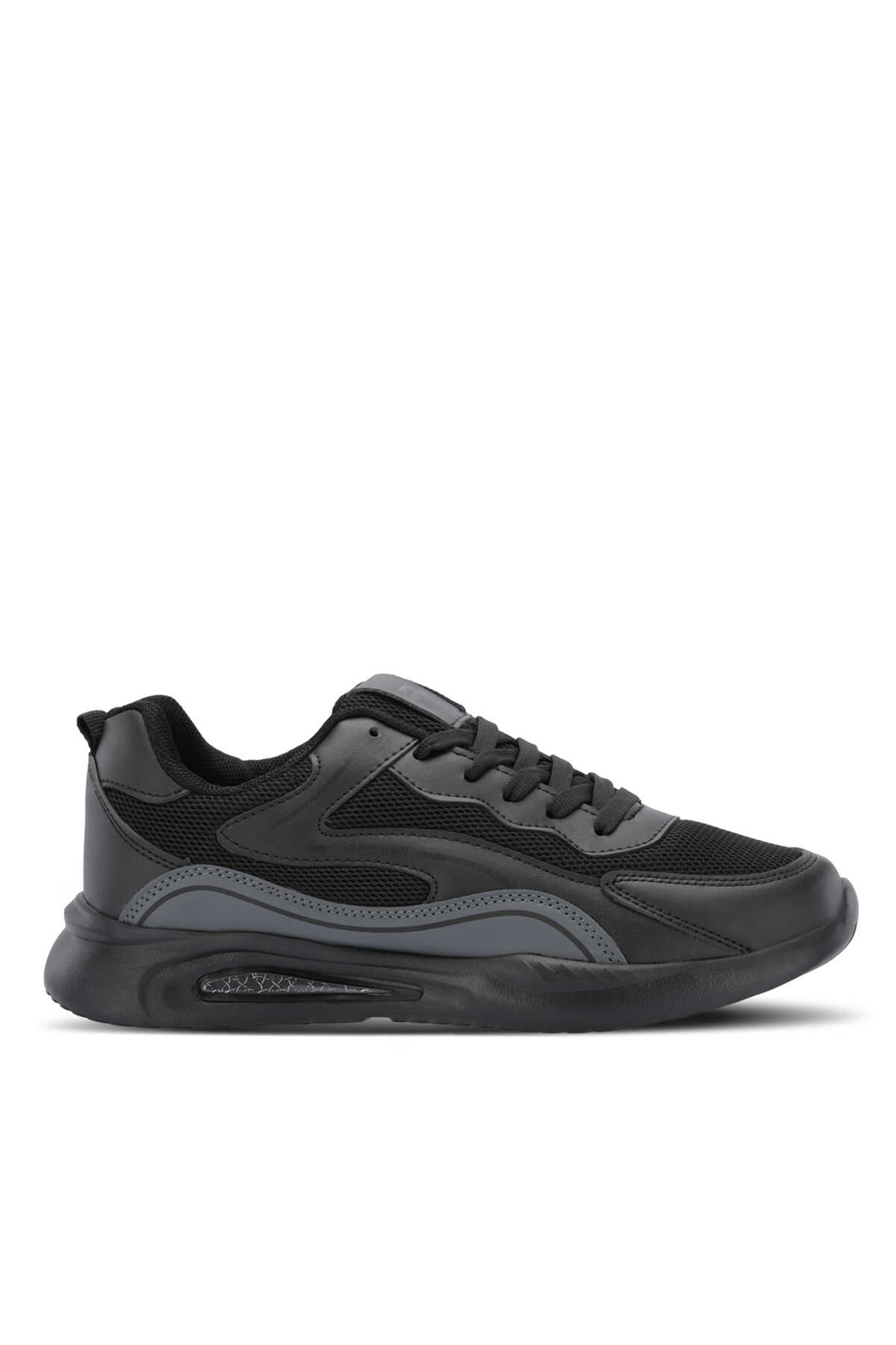 Slazenger - Slazenger ENRIQUE Erkek Sneaker Ayakkabı Siyah / Siyah