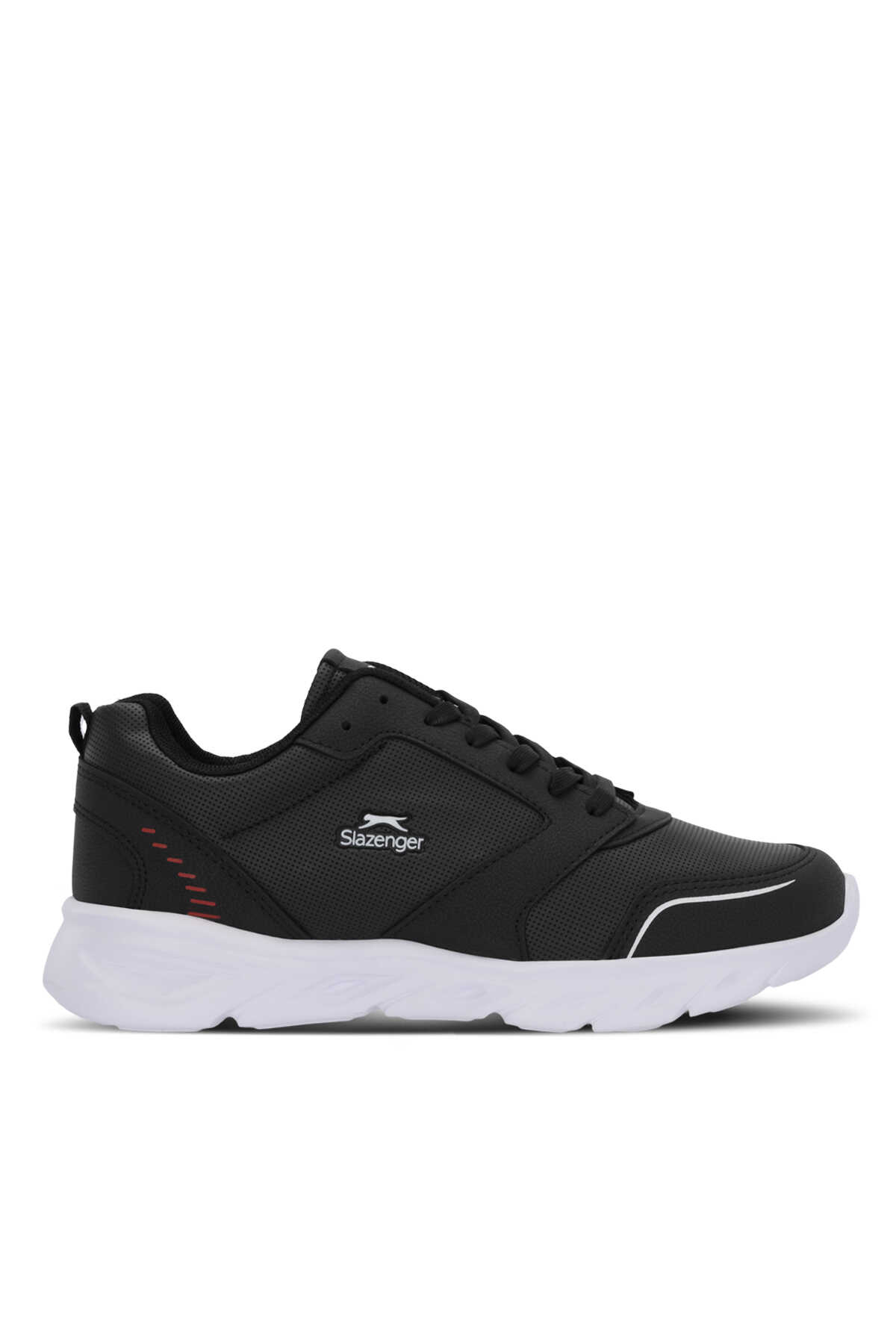 Slazenger - Slazenger EPIC Erkek Siyah / Beyaz Koşu & Yürüyüş Spor Ayakkabısı