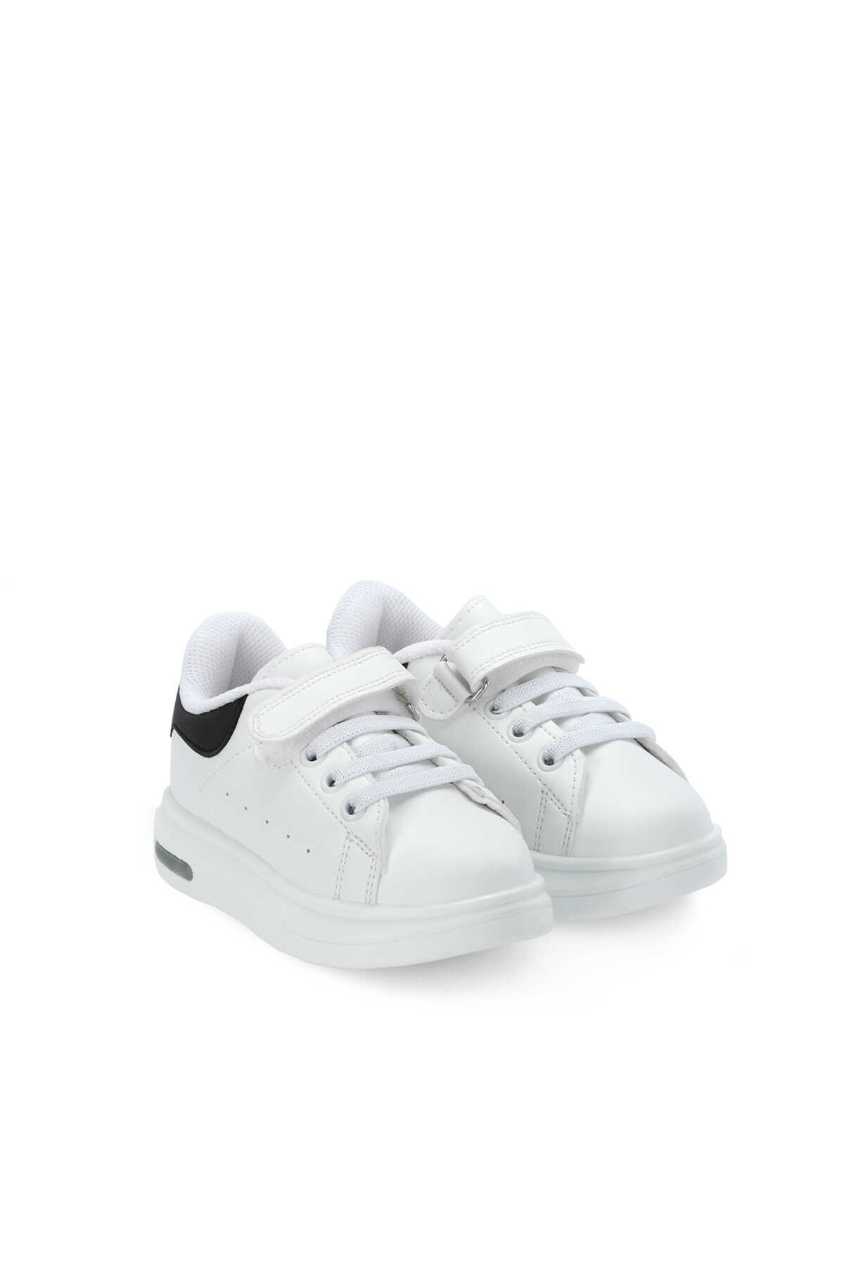 Slazenger EQUAL IN Unisex Çocuk Beyaz / Siyah Günlük Spor Ayakkabısı - 2