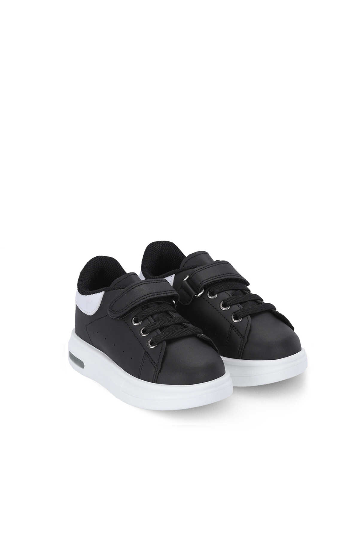 Slazenger EQUAL IN Unisex Çocuk Siyah / Beyaz Günlük Spor Ayakkabısı - 2