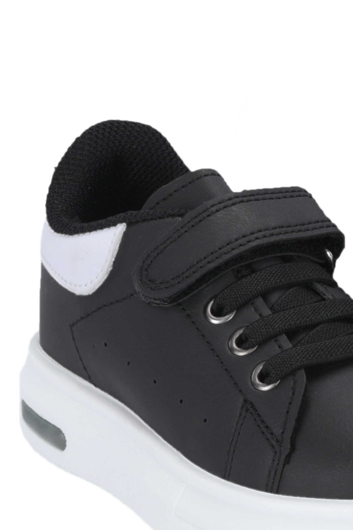 Slazenger EQUAL IN Unisex Çocuk Siyah / Beyaz Günlük Spor Ayakkabısı - 4