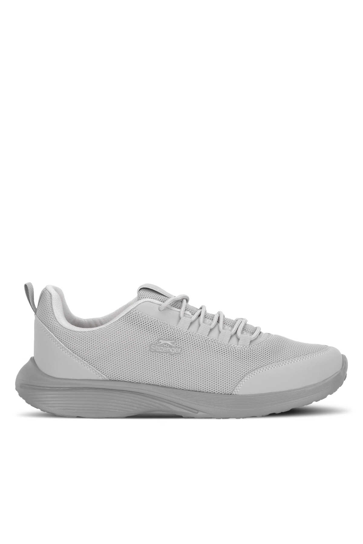 Slazenger - Slazenger EQUINOX I Büyük Beden Erkek Gri Koşu & Yürüyüş Spor Ayakkabısı