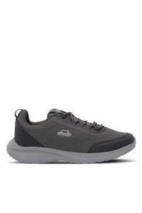Slazenger - Slazenger EQUINOX I Büyük Beden Erkek Koyu Gri Koşu & Yürüyüş Spor Ayakkabısı