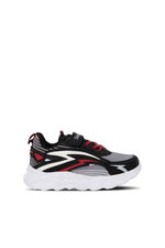 Slazenger - Slazenger ERROR I Unisex Çocuk Cırt Cırtlı Siyah Günlük Spor Ayakkabısı