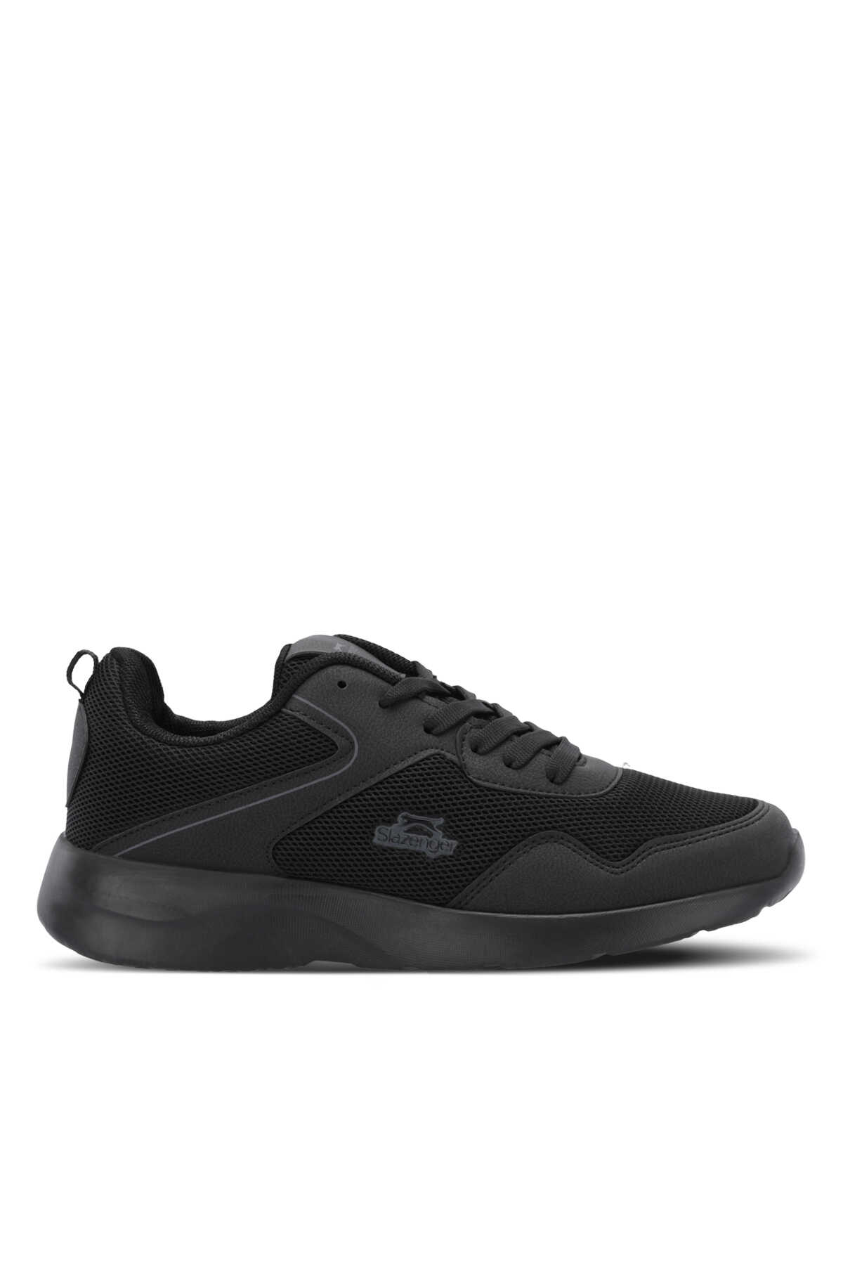 Slazenger - Slazenger EUREKA I Erkek Sneaker Ayakkabı Siyah / Siyah