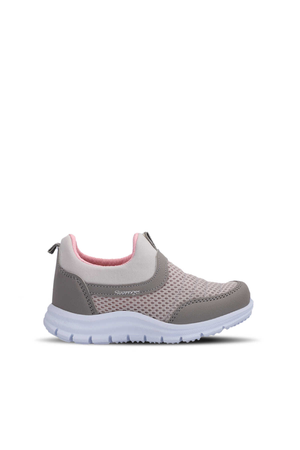 Slazenger - Slazenger EVA Kız Çocuk Gri / Pembe Günlük Spor Ayakkabısı