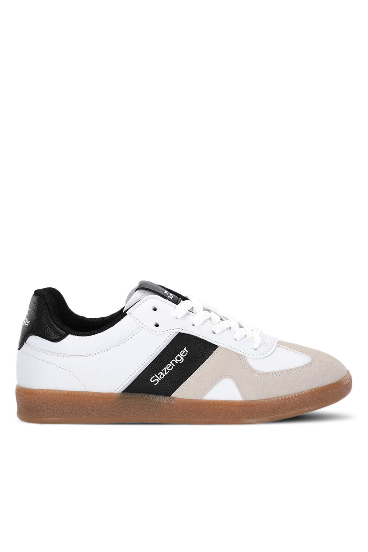 Slazenger - Slazenger FALL Erkek Beyaz / Siyah Günlük Spor Ayakkabısı