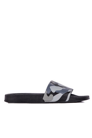 Slazenger FALLOW Erkek Siyah Kamuflaj Terlik