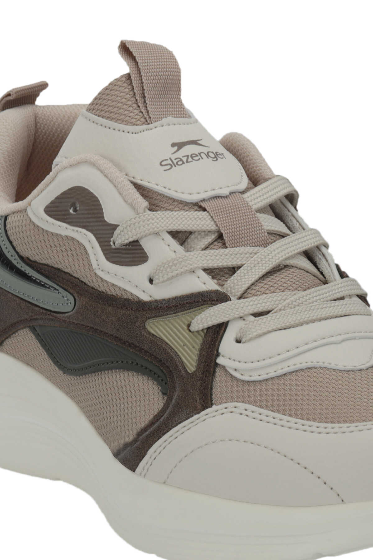 Slazenger FANTASTIC I Kadın Bej / Kahve Koşu & Yürüyüş Spor Ayakkabısı - 4