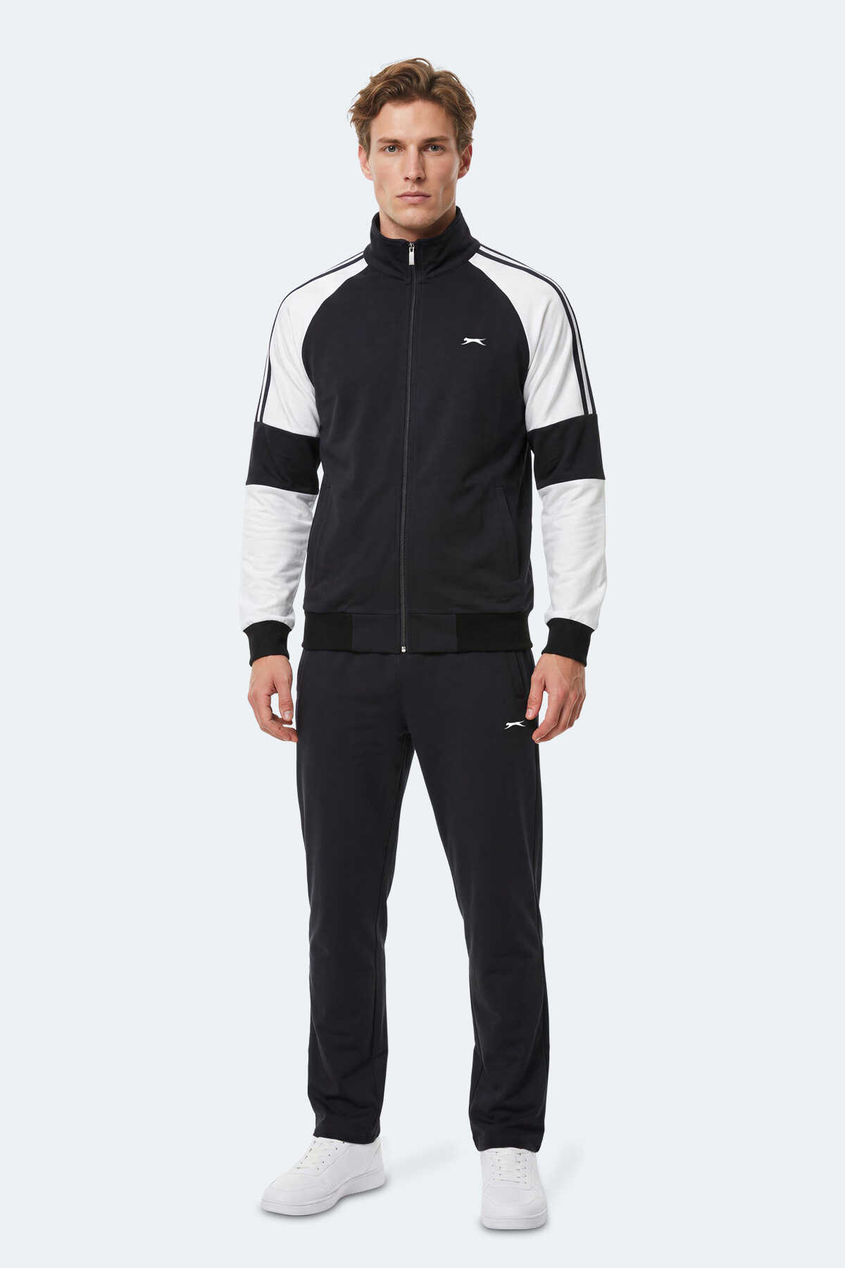 Slazenger FASAL Erkek Siyah Eşofman Takımı (1)