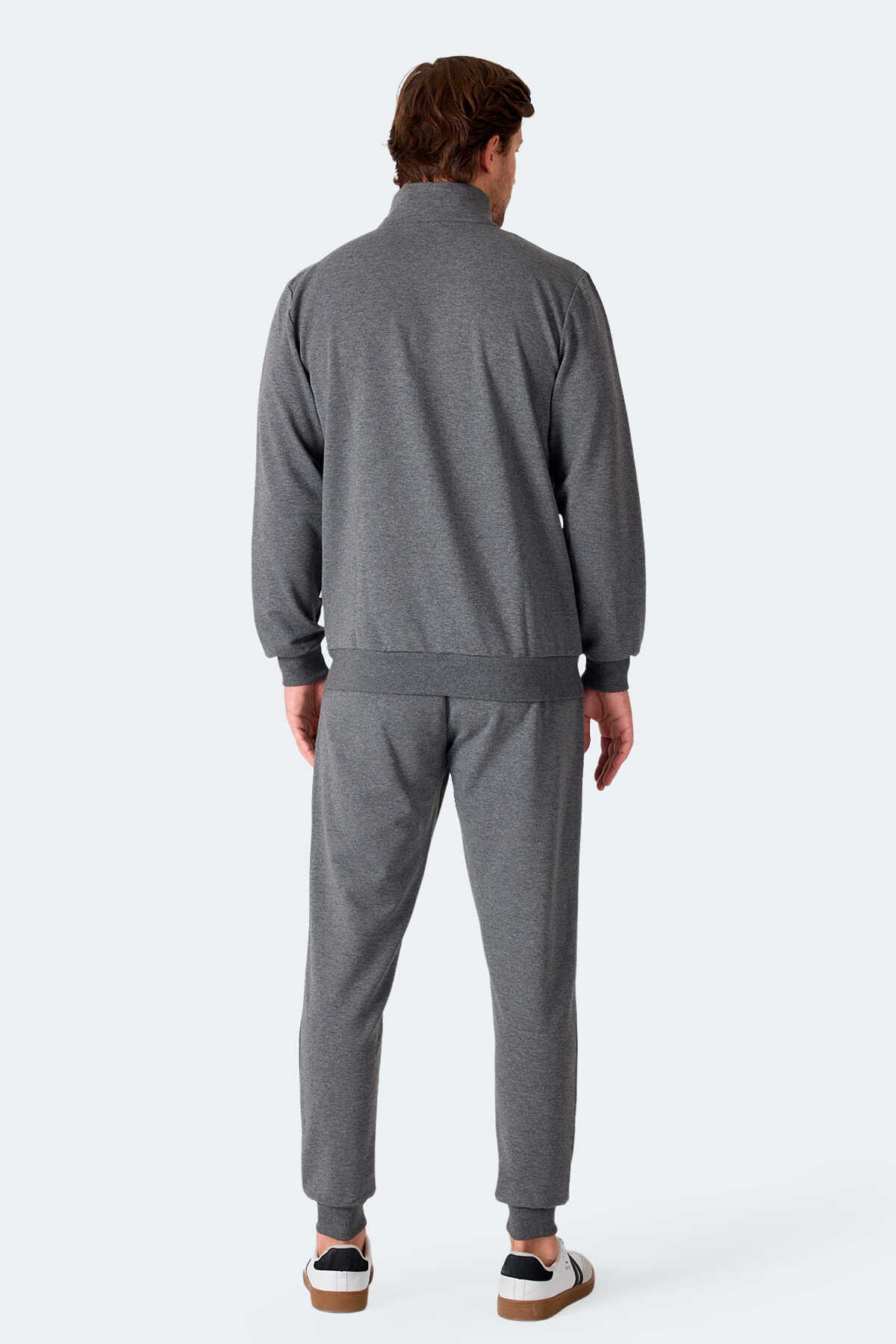 Slazenger FELON Erkek Fermuar Cepli Antrasit Eşofman Takımı Slazenger FELON Erkek Fermuar Cepli Antrasit Eşofman Takımı