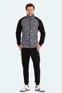 Slazenger - Slazenger FERVOR Erkek Siyah Eşofman Takımı Slazenger - Slazenger FERVOR Erkek Siyah Eşofman Takımı