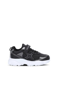 Slazenger - Slazenger FIFFY Unisex Çocuk Cırtlı Siyah / Gümüş Günlük Spor Ayakkabısı