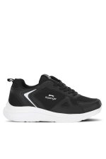 Slazenger - Slazenger FINESSE I Erkek Büyük Beden Siyah / Beyaz Koşu & Yürüyüş Spor Ayakkabısı