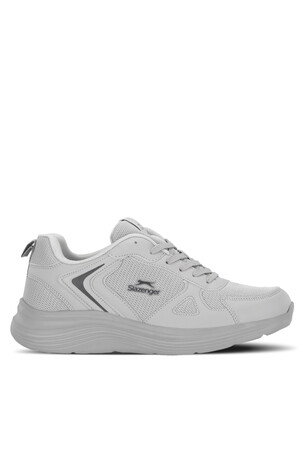 Slazenger FINESSE I Erkek Büyük Beden Gri Koşu & Yürüyüş Spor Ayakkabısı 