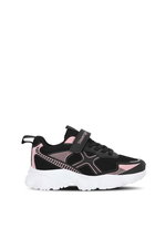 Slazenger - Slazenger FIZZY Kız Çocuk Cırt Cırtlı Siyah / Pembe Günlük Spor Ayakkabısı